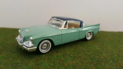 Studebaker silver hawk 1957 - silver,