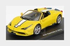 1:43 EDICOLA Ferrari 458 Italia Speciale A Spider 2013 Yellow ABFGT006