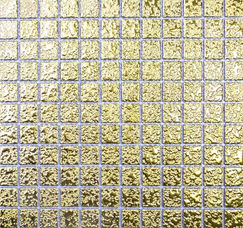 Mosaïque céramique or - mosaïque,