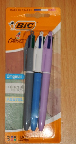 Lot stylos bic 4 couleurs - 3,