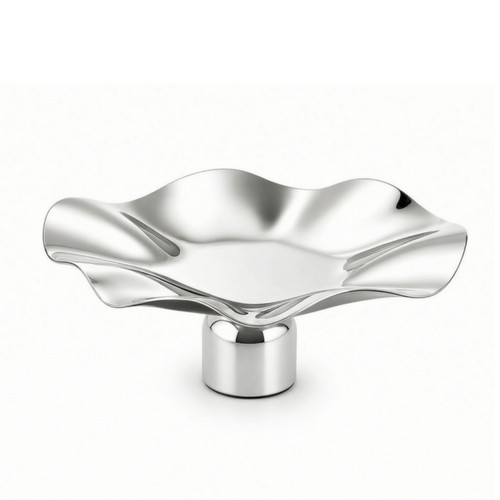 Plateau sur pied effet miroir - plateau,