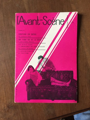 Revue avant scene - revue, theatre