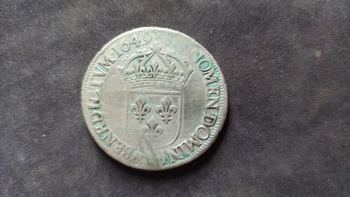Ecu argent louis - argent, à