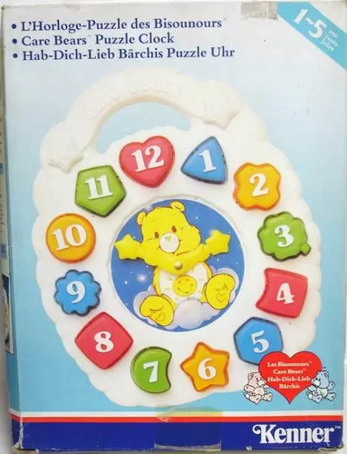 Bisounours horloge puzzle - bisounours,