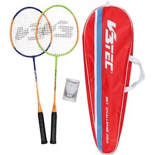 V3Tec NOS Challenge Pro Badminton Set Badminton Kit Badminton Raquette