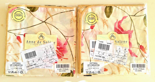 Serviettes neuves anne - serviettes,