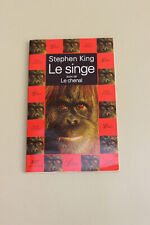 livre stephen king le singe suivi de le chenal edition  librio 1994