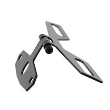 Support De Plaque D'immatriculation Pliant Universel Pour Feu Arrière De Moto