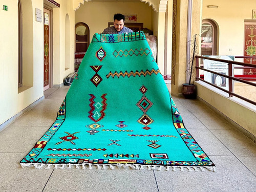 Tapis laine berbère - tapis,