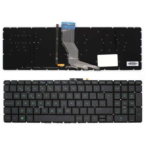 Clavier rétroéclairé vert - clavier,