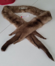 ÉTOLE , ÉCHARPE/COL - VINTAGE  FOURRURE VISON AUTHENTIQUE fourrure Guy Sterquel