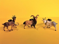 RARE 3 ANCIENS PORTE CLÉS STARLUX MOUFLON, CHAMOIS, CHÈVRE FROMAGERIE DUFIEUX 43