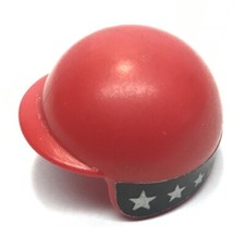 PLAYMOBIL PIÈCE 3062/ CASQUE MOTO BIKERS HARLEY DAVIDSON VINTAGE 