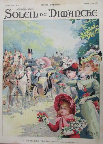 Gravure fête des - la,