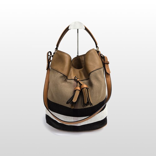 Burberry sac hobo medium - sac,