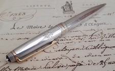 Montblanc Meisterstück Solitaire Le Grand N° 161 Roller 925 Sterling Silver Ger.