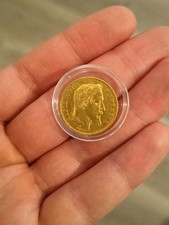 Pièce napoleon 20 francs - pièce,