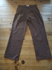 Pantalon Modern Chore Seersucker Plissé L Homme Neuf