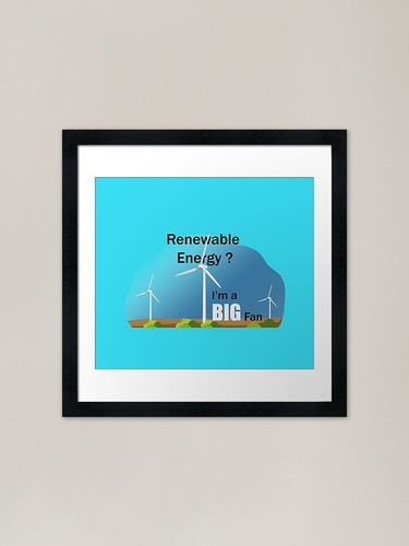 Renewable energy big fan - a,