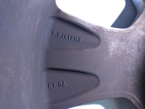 5jx17h2et56 jante audi a3 - 7.5jx17h2et56,