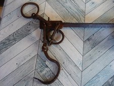 Ancienne balance Romaine XVIIIe art populaire