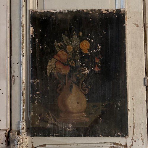 Huile sur toile nature - , morte