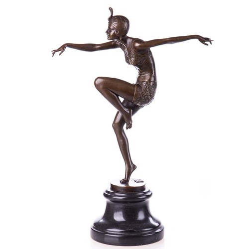 Danseuse bronze art - en,