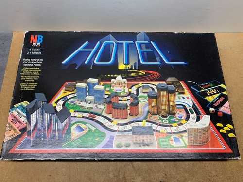 Jeu société hotel 1986 - jeu,