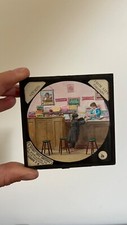 Plaque verre peint lanterne