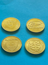 LOT DE 4 JETONS TOURISTIQUE