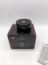 Panasonic Lumix S 26mm F/8 Mf Objectif Leica monture L S-R26