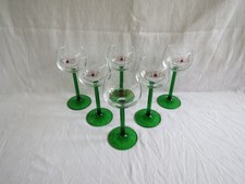 6 verres à vin blanc