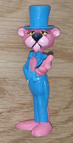 Figurine pvc panthère rose - pvc,