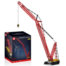 Mould King 17015 Grue sur chenilles Blocs de jonction Jouet télécommandé Kit MOC
