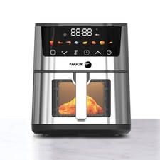 fagor friteuse sans huile 5l 1400w inox fgaf220v-1 