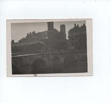 A657 Photo Originale vintage snapshot:Pont de Battant et église Besançon 25000