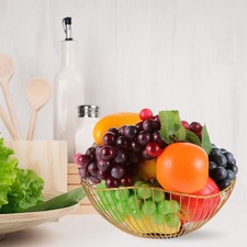  Corbeille À Fruits En Fil Métallique Paniers Rangement De Cuisine