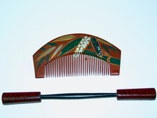 Ancien peigne et kogai