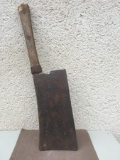 Ancienne grande feuille / Couperet de boucher / Outils anciens / Collection