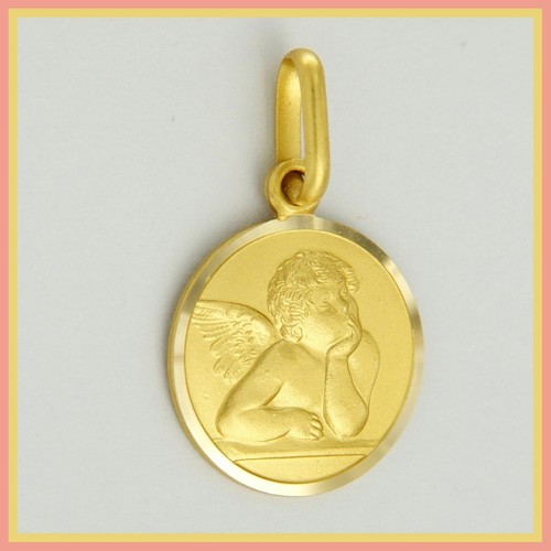 Pendentif jaune 18 - or,