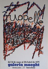 RIOPELLE JEAN PAUL AFFICHE