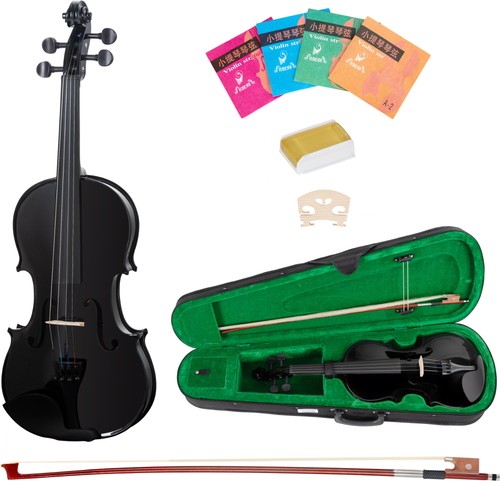 Violon set noir - 4/4,