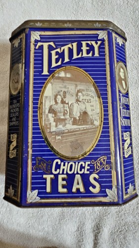 Antique tetley choice teas - antique,