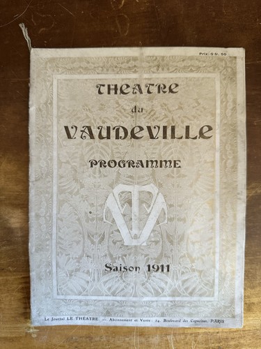 Théâtre vaudeville - du,
