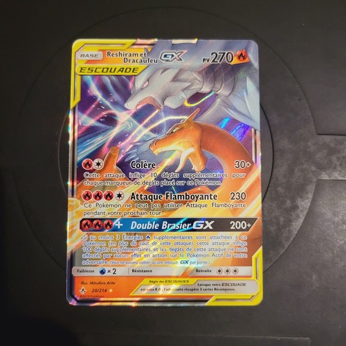 Carte pokemon reshiram - carte,