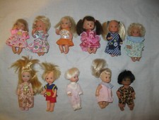 Vintage Lot x11 POUPÉE BÉBÉ MATTEL SIMBA et AUTRES Enfant Barbie Baby