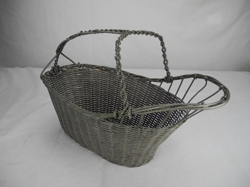 Ancien panier porte bouteille - panier,
