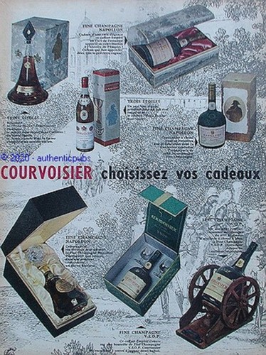 Publicite courvoisier cognac - courvoisier,