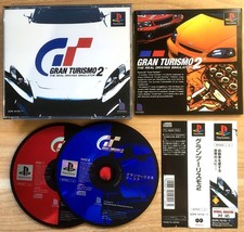 GRAN TURISMO 2 Black Label COMPLET BOÎTE NOTICE SONY PS1 NTSC JAPAN CIB OVP - II