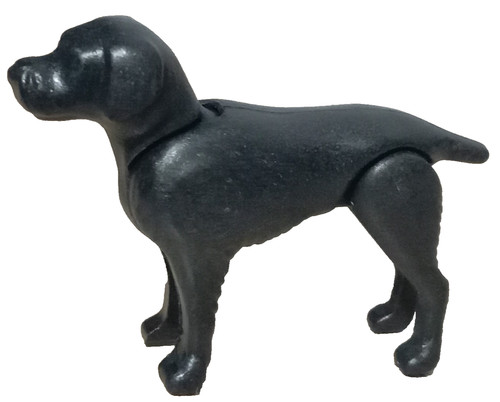 Playmobil figurine chiot noir - figurine,